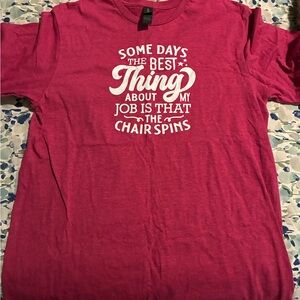 Gildan Pink Short Sleeve Tee